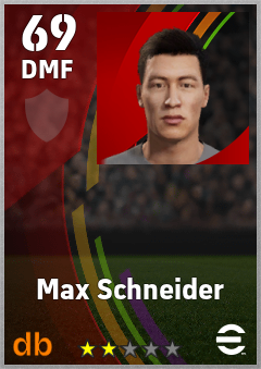 Max Schneider eFootball player card