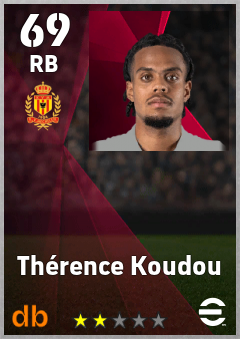 Thérence Koudou eFootball player card
