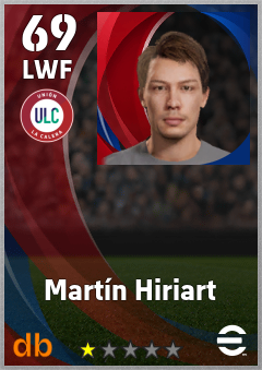 Martín Hiriart eFootball player card
