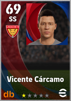 Vicente Cárcamo — SS, OVR 69, MAX 69