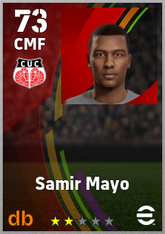 Samir Mayo eFootball player card