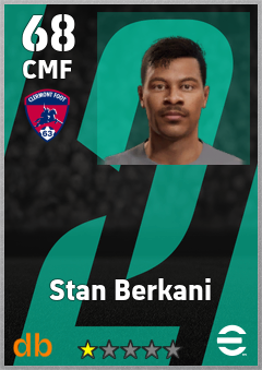 Stan Berkani — CMF, OVR 68, MAX 68
