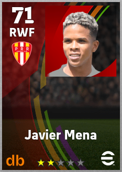 Javier Mena — RWF, OVR 71, MAX 71