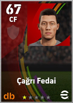 Çağrı Fedai — CF, OVR 67, MAX 67