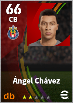 Ángel Chávez — CB, OVR 66, MAX 66