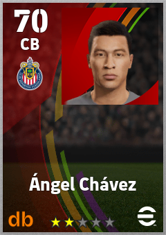 Ángel Chávez — CB, OVR 70, MAX 70