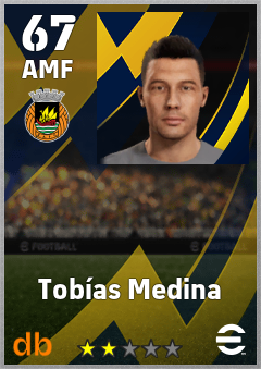 Tobías Medina — AMF, OVR 67, MAX 67