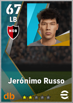 Jerónimo Russo eFootball player card