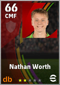 Nathan Worth eFootball player card