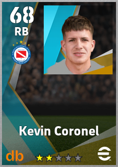 Kevin Coronel — RB, OVR 68, MAX 68