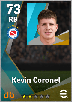 Kevin Coronel — RB, OVR 73, MAX 73