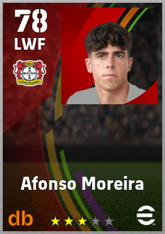 Afonso Moreira — LWF, OVR 78, MAX 78