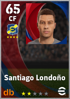 Santiago Londoño — CF, OVR 65, MAX 65