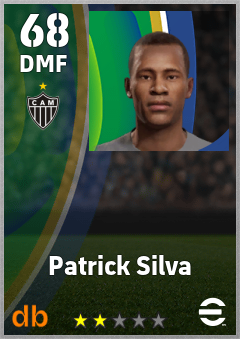 Patrick Silva — DMF, OVR 68, MAX 68
