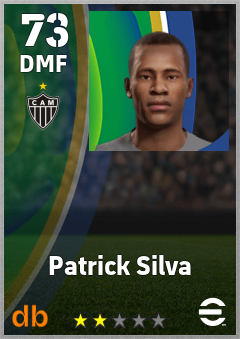 Patrick Silva — DMF, OVR 73, MAX 73