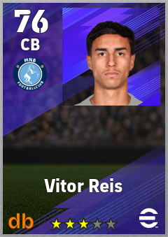 Vitor Reis — CB, OVR 76, MAX 76