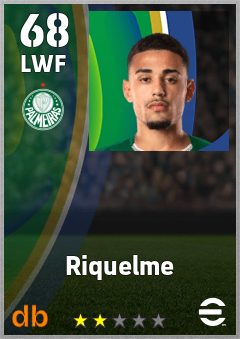 Riquelme — LWF, OVR 68, MAX 68