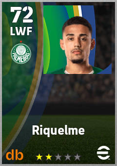 Riquelme — LWF, OVR 72, MAX 72
