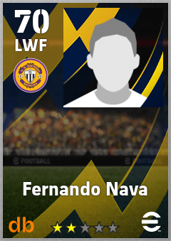 Fernando Nava — LWF, OVR 70, MAX 70