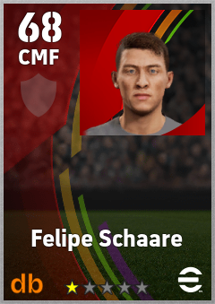 Felipe Schaare — CMF, OVR 68, MAX 68