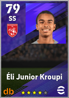 Éli Junior Kroupi — SS, OVR 79, MAX 79