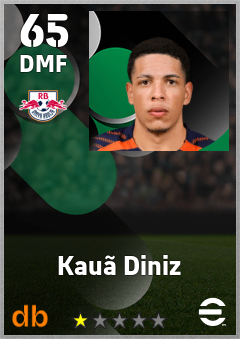 Kauã Diniz — DMF, OVR 65, MAX 65