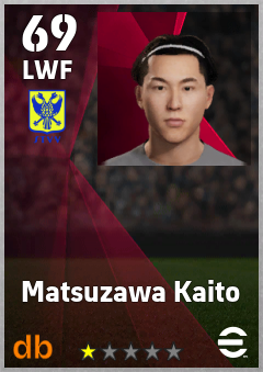 Matsuzawa Kaito — LWF, OVR 69, MAX 69
