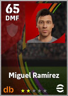 Miguel Ramírez — DMF, OVR 65, MAX 65