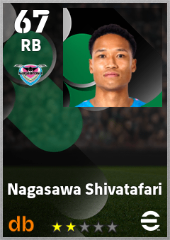 Nagasawa Shivatafari — RB, OVR 67, MAX 67