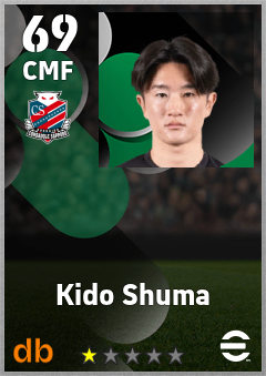 Kido Shuma eFootball player card