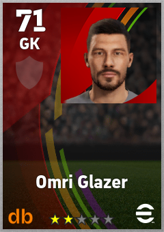 Omri Glazer eFootball player card