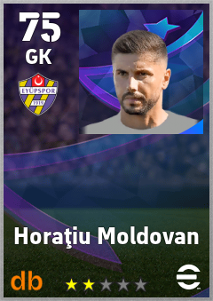 Horaţiu Moldovan — GK, OVR 75, MAX 75