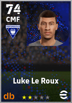 Luke Le Roux eFootball player card