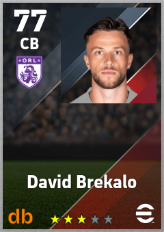 David Brekalo — CB, OVR 77, MAX 77