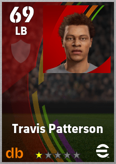 Travis Patterson — LB, OVR 69, MAX 69