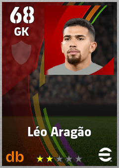 Léo Aragão — GK, OVR 68, MAX 68