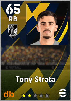 Tony Strata — RB, OVR 65, MAX 65