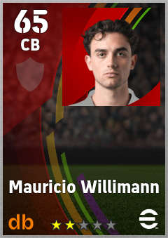 Mauricio Willimann eFootball player card