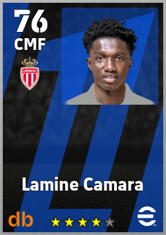 Lamine Camara eFootball player card