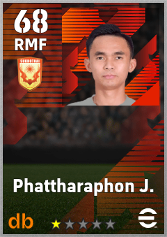 Phattharaphon J. eFootball player card