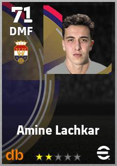 Amine Lachkar — DMF, OVR 71, MAX 71