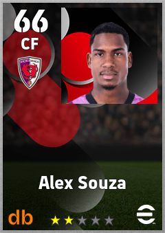Alex Souza — CF, OVR 66, MAX 66