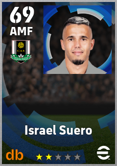 Israel Suero — AMF, OVR 69, MAX 69