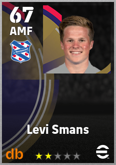 Levi Smans — AMF, OVR 67, MAX 67