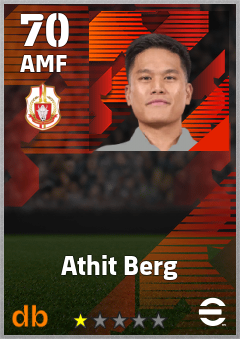 Athit Berg eFootball player card