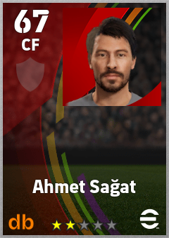 Ahmet Sağat eFootball player card
