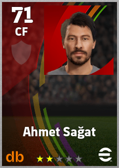 Ahmet Sağat — CF, OVR 71, MAX 71