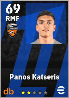 Panos Katseris — RMF, OVR 69, MAX 69