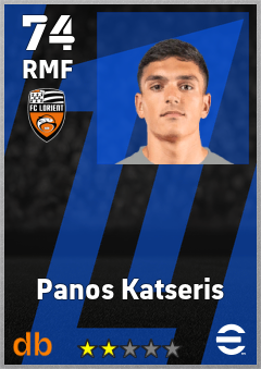 Panos Katseris eFootball player card