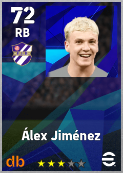 Álex Jiménez eFootball player card